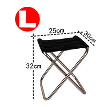 Load image into Gallery viewer, Folding Fishing Chair Lightweight Picnic Camping Chair Foldable Aluminium Cloth Outdoor Portable Easy To Carry Outdoor Furniture