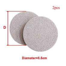 Load image into Gallery viewer, 8/16/24pcs/lot Chair Leg Pads Floor Protectors for Furniture Legs Table leg Covers Round Bottom Anti-Slip Pads Rubber Feet