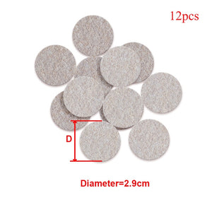 8/16/24pcs/lot Chair Leg Pads Floor Protectors for Furniture Legs Table leg Covers Round Bottom Anti-Slip Pads Rubber Feet