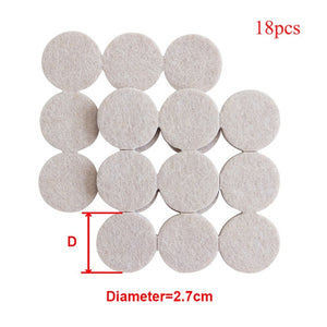 8/16/24pcs/lot Chair Leg Pads Floor Protectors for Furniture Legs Table leg Covers Round Bottom Anti-Slip Pads Rubber Feet
