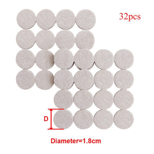 8/16/24pcs/lot Chair Leg Pads Floor Protectors for Furniture Legs Table leg Covers Round Bottom Anti-Slip Pads Rubber Feet