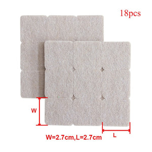 8/16/24pcs/lot Chair Leg Pads Floor Protectors for Furniture Legs Table leg Covers Round Bottom Anti-Slip Pads Rubber Feet