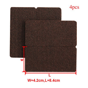 8/16/24pcs/lot Chair Leg Pads Floor Protectors for Furniture Legs Table leg Covers Round Bottom Anti-Slip Pads Rubber Feet