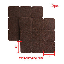 Load image into Gallery viewer, 8/16/24pcs/lot Chair Leg Pads Floor Protectors for Furniture Legs Table leg Covers Round Bottom Anti-Slip Pads Rubber Feet